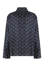 Load image into Gallery viewer, Jacquard viscose and silk blouse
