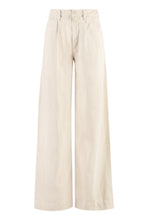 Load image into Gallery viewer, Pouty Prep Heel high-rise trousers
