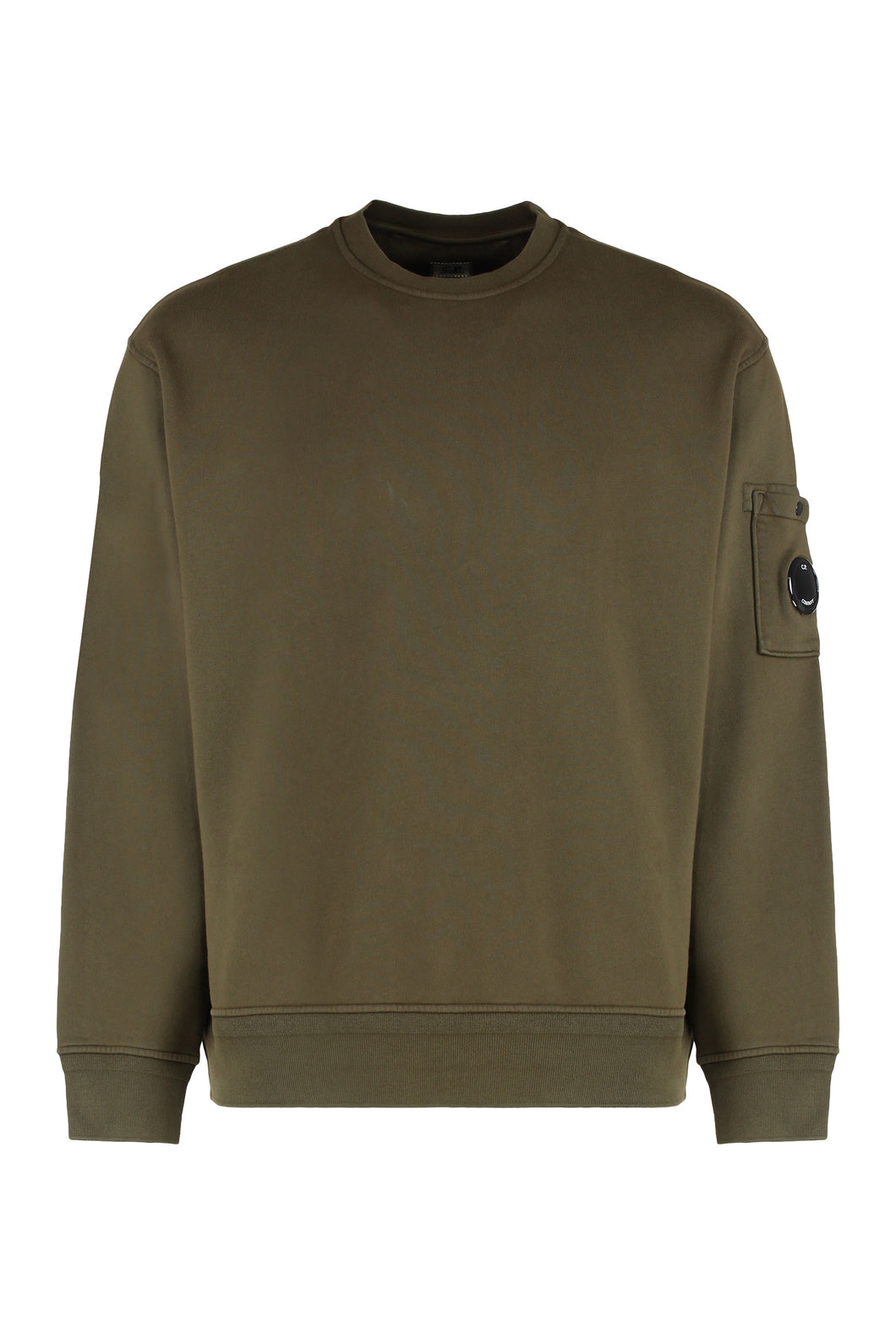 Cotton crew-neck sweatshirt