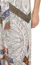 Load image into Gallery viewer, Printed midi skirt
