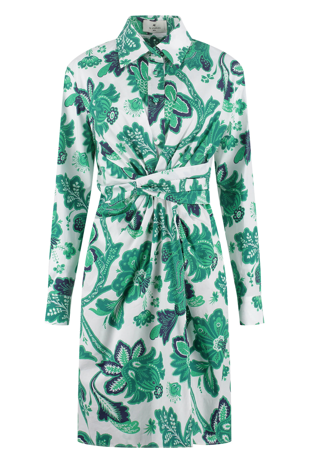 Printed cotton dress