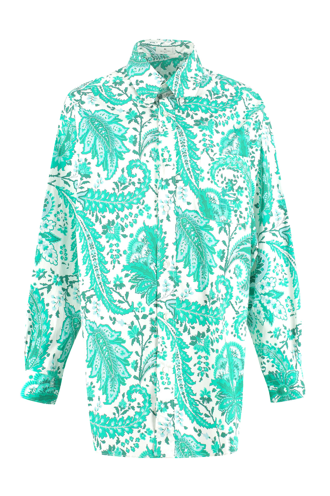 Printed cotton shirt