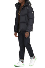 Load image into Gallery viewer, Damavand hooded full-zip down jacket
