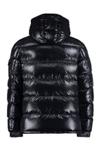 Load image into Gallery viewer, Maya hooded full-zip down jacket
