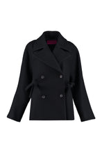 Load image into Gallery viewer, Double-breasted virgin wool jacket
