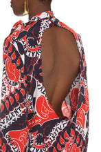 Load image into Gallery viewer, Printed silk blouse

