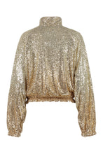 Load image into Gallery viewer, Sequin full-zip jacket

