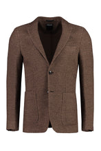 Load image into Gallery viewer, Boucle wool single-breasted jacket

