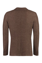 Load image into Gallery viewer, Boucle wool single-breasted jacket
