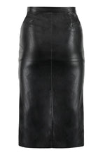 Load image into Gallery viewer, Faux leather skirt

