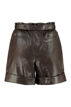 Load image into Gallery viewer, Faux leather shorts
