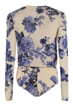 Load image into Gallery viewer, Barberino floral print bodysuit-blouse
