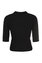 Load image into Gallery viewer, Murcia ribbed knit polo shirt

