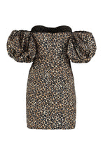 Load image into Gallery viewer, Printed cotton mini dress
