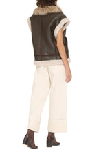 Load image into Gallery viewer, Gema faux sheepskin waistcoat
