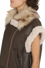 Load image into Gallery viewer, Gema faux sheepskin waistcoat
