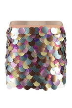 Load image into Gallery viewer, Sequined mini-skirt
