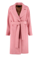 Load image into Gallery viewer, Cibella belted coat
