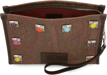 Load image into Gallery viewer, Jacquard fabric clutch
