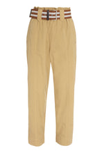 Load image into Gallery viewer, Avida carrot-fit cotton trousers
