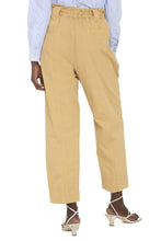 Load image into Gallery viewer, Avida carrot-fit cotton trousers
