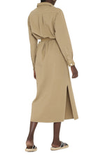 Load image into Gallery viewer, Belted cotton shirtdress
