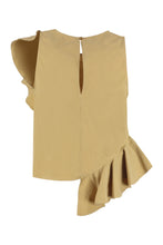 Load image into Gallery viewer, Fortunata ruffled asymmetric top
