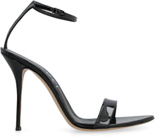 Load image into Gallery viewer, Scarlet patent leather sandals
