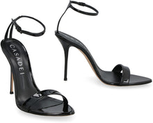 Load image into Gallery viewer, Scarlet patent leather sandals
