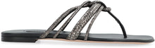 Load image into Gallery viewer, Leather flat sandals
