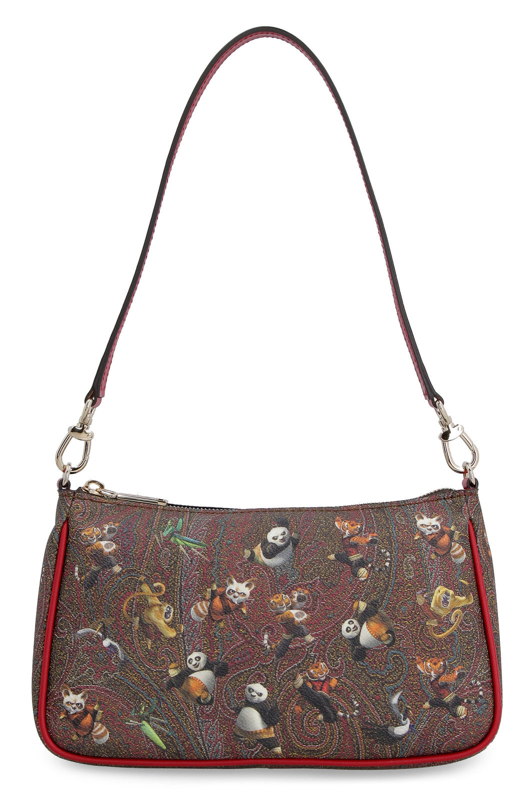 Paisley print shoulder bag