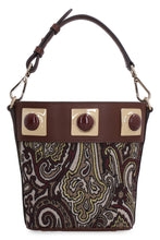 Load image into Gallery viewer, Globetrotter Jacquard fabric bucket bag
