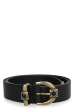 Load image into Gallery viewer, Crown Me leather belt
