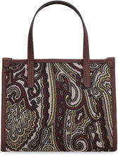 Load image into Gallery viewer, Globetrotter Jacquard fabric mini-tote bag
