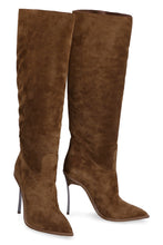 Load image into Gallery viewer, Suede knee high boots
