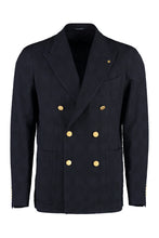 Load image into Gallery viewer, Virgin wool double-breasted jacket

