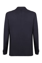 Load image into Gallery viewer, Double-breasted virgin wool jacket
