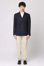 Load image into Gallery viewer, Double-breasted virgin wool jacket
