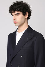 Load image into Gallery viewer, Double-breasted virgin wool jacket
