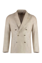 Load image into Gallery viewer, Silk double-breast blazer
