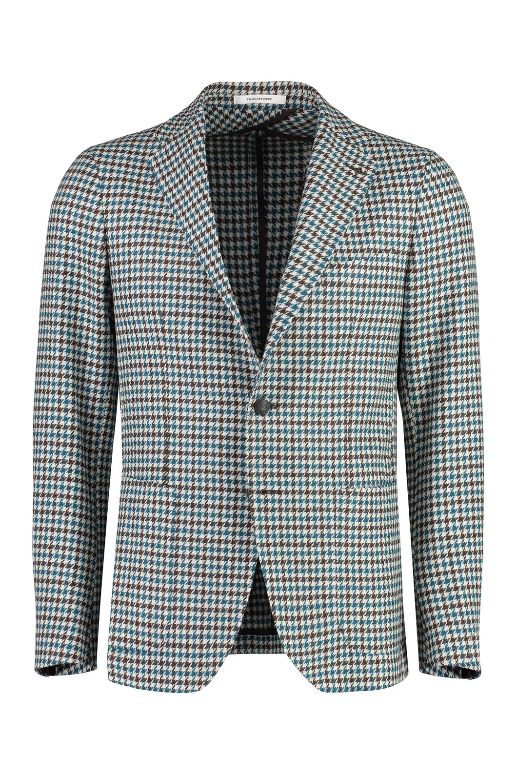Single-breasted virgin wool jacket