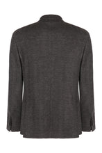 Load image into Gallery viewer, Double-breasted wool blend jacket
