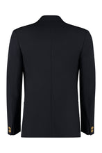 Load image into Gallery viewer, Wool blend double-breasted jacket
