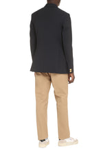 Load image into Gallery viewer, Wool blend double-breasted jacket
