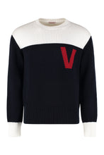 Load image into Gallery viewer, Cotton crew-neck sweater
