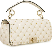 Load image into Gallery viewer, Valentino Garavani - Rockstud Spike leather shoulder bag
