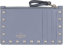 Load image into Gallery viewer, Valentino Garavani - Rockstud leather card holder
