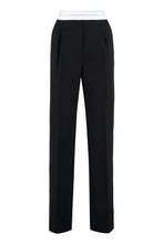 Load image into Gallery viewer, High-waist wide-leg trousers
