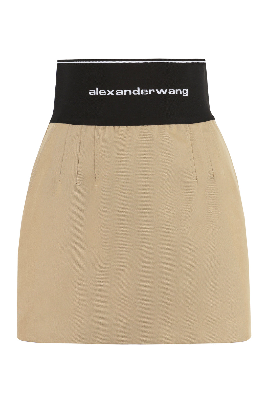 Cotton mini-skirt