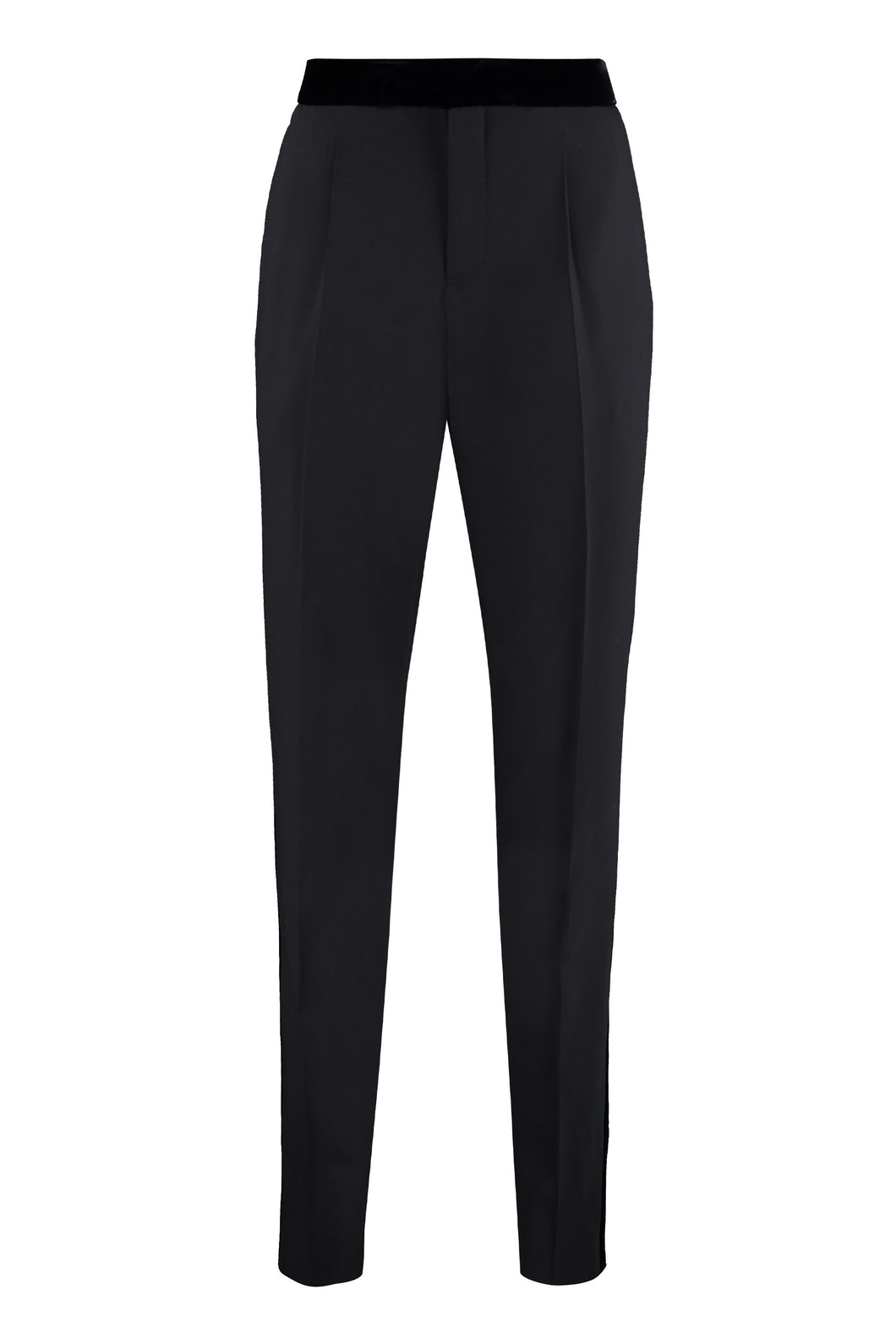 Virgin wool tailored trousers